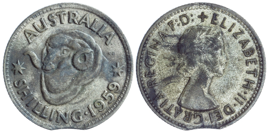 1959 Shilling
