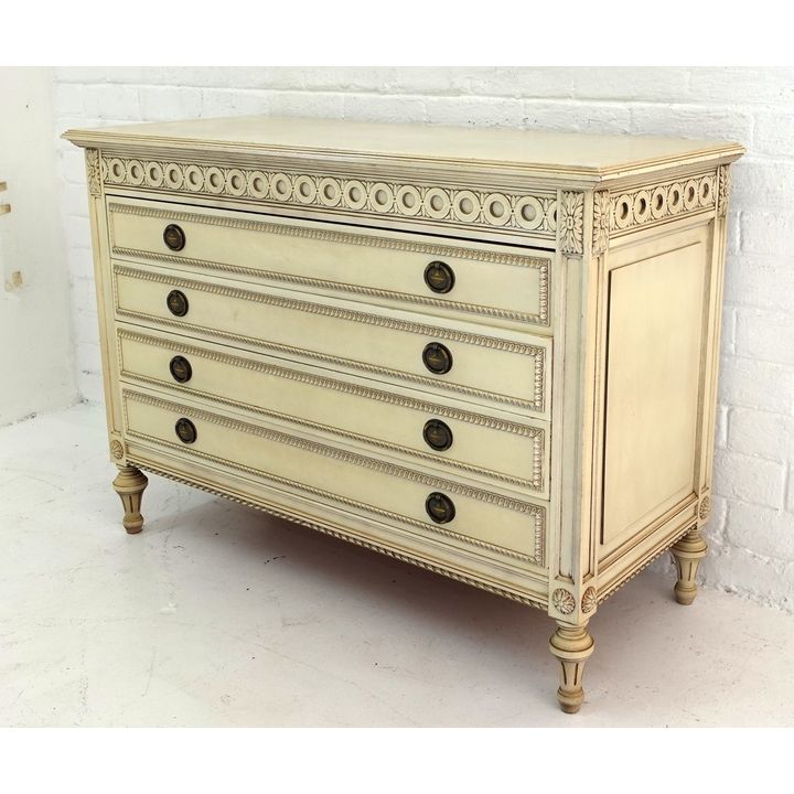 PAINTED COMMODE