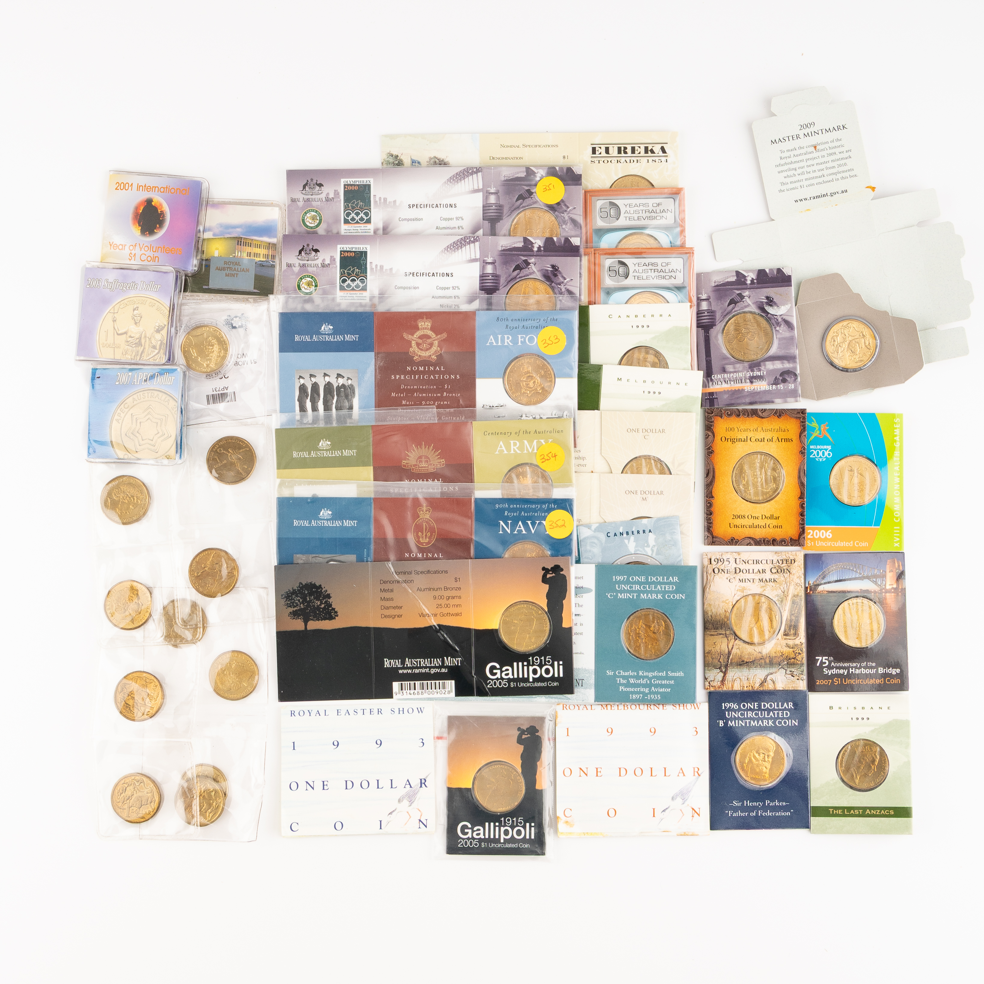 488 · Elizabeth II, RAM - Miscellaneous, One Dollar, 1993 - 2010, UNC