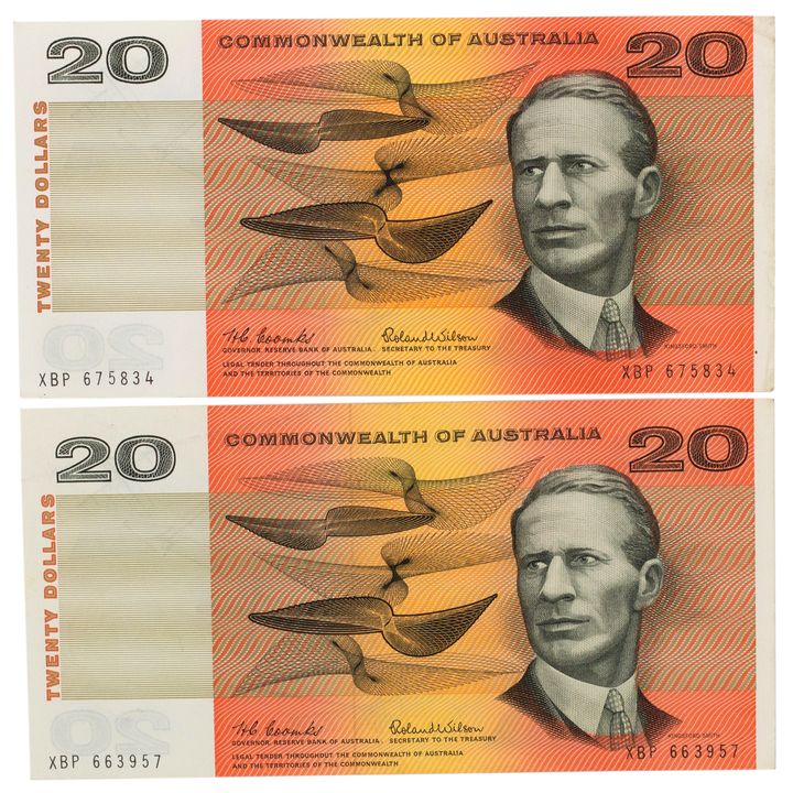 Coombs/Wilson, Twenty Dollars, 1966, VF