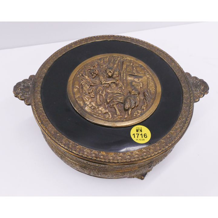 Art Deco Dresser Box Etc- 8''