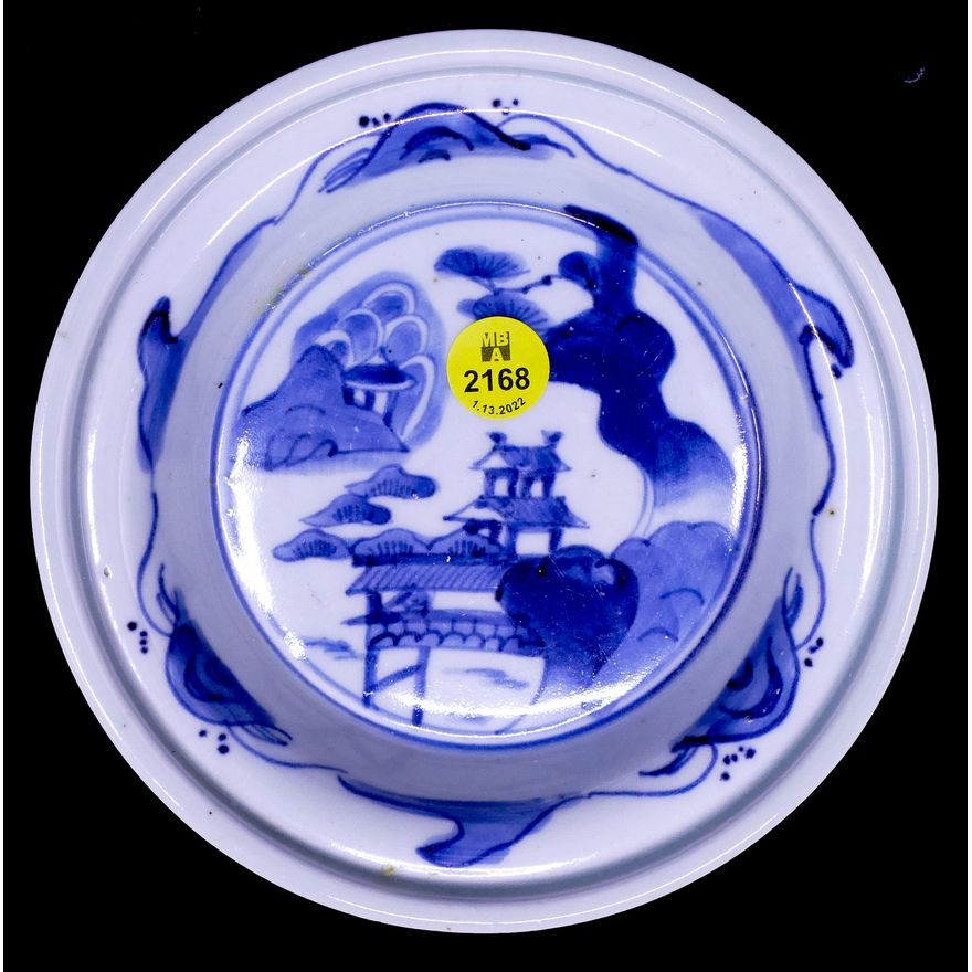 Japanese c.1830 Imari Low Bowl- 6''