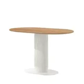 GEORGE MASON - MILANO DINING TABLE - NATURAL- 120CM