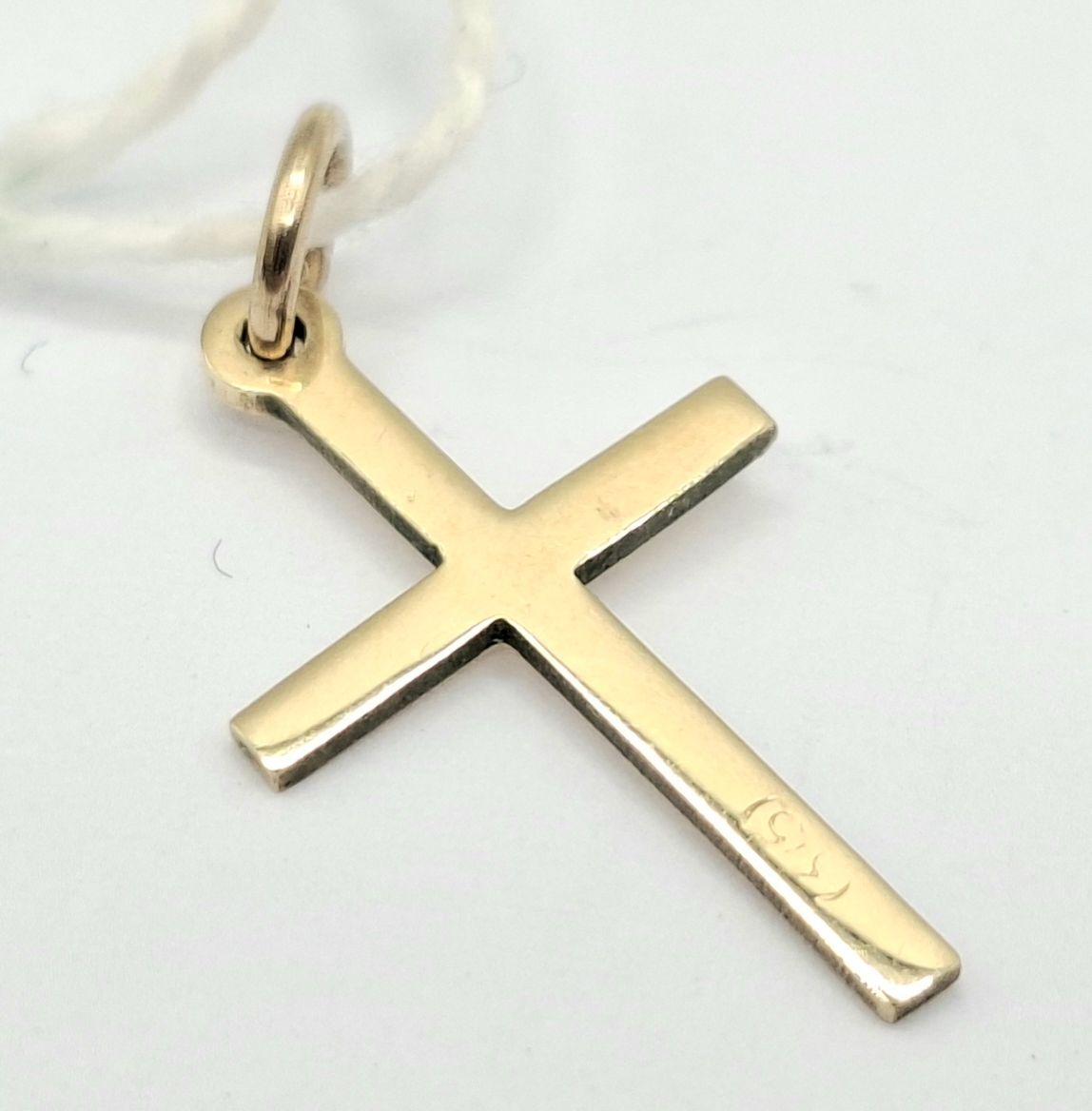 9ct Yellow Gold Cross Pendant