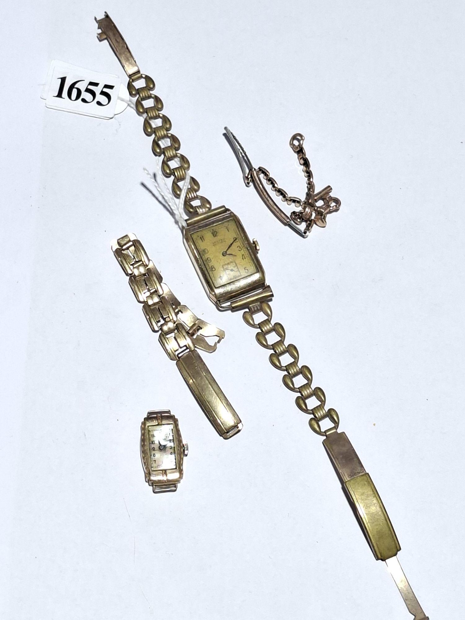 Two Art Deco Wrist Watches