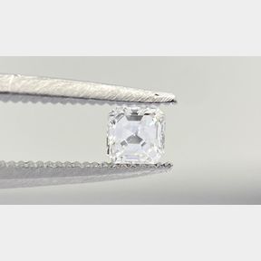 INVESTMENT GRADE COLOR G.VVS2 EMERALD CUT DIAMOND.0.20CT EGL CERTIFIED