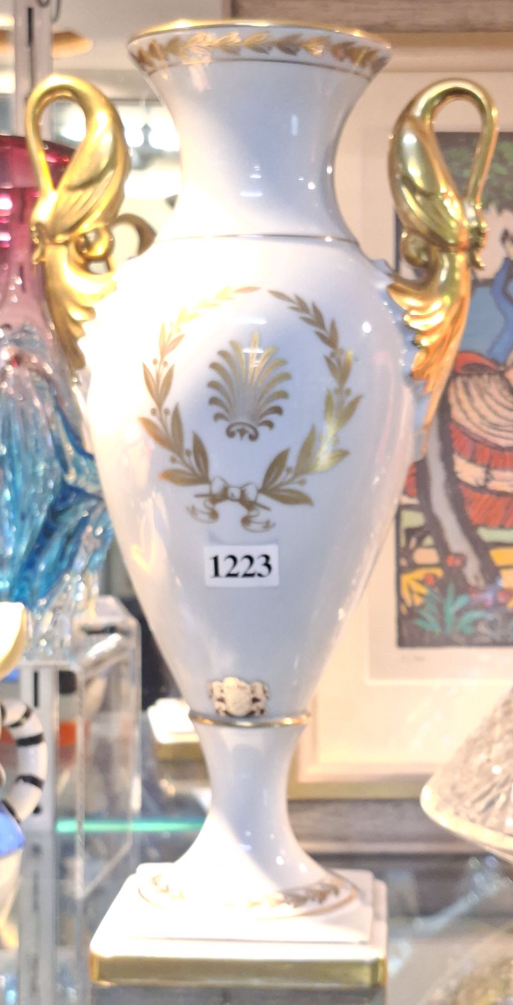 Alka Bavarian Porcelain Vase