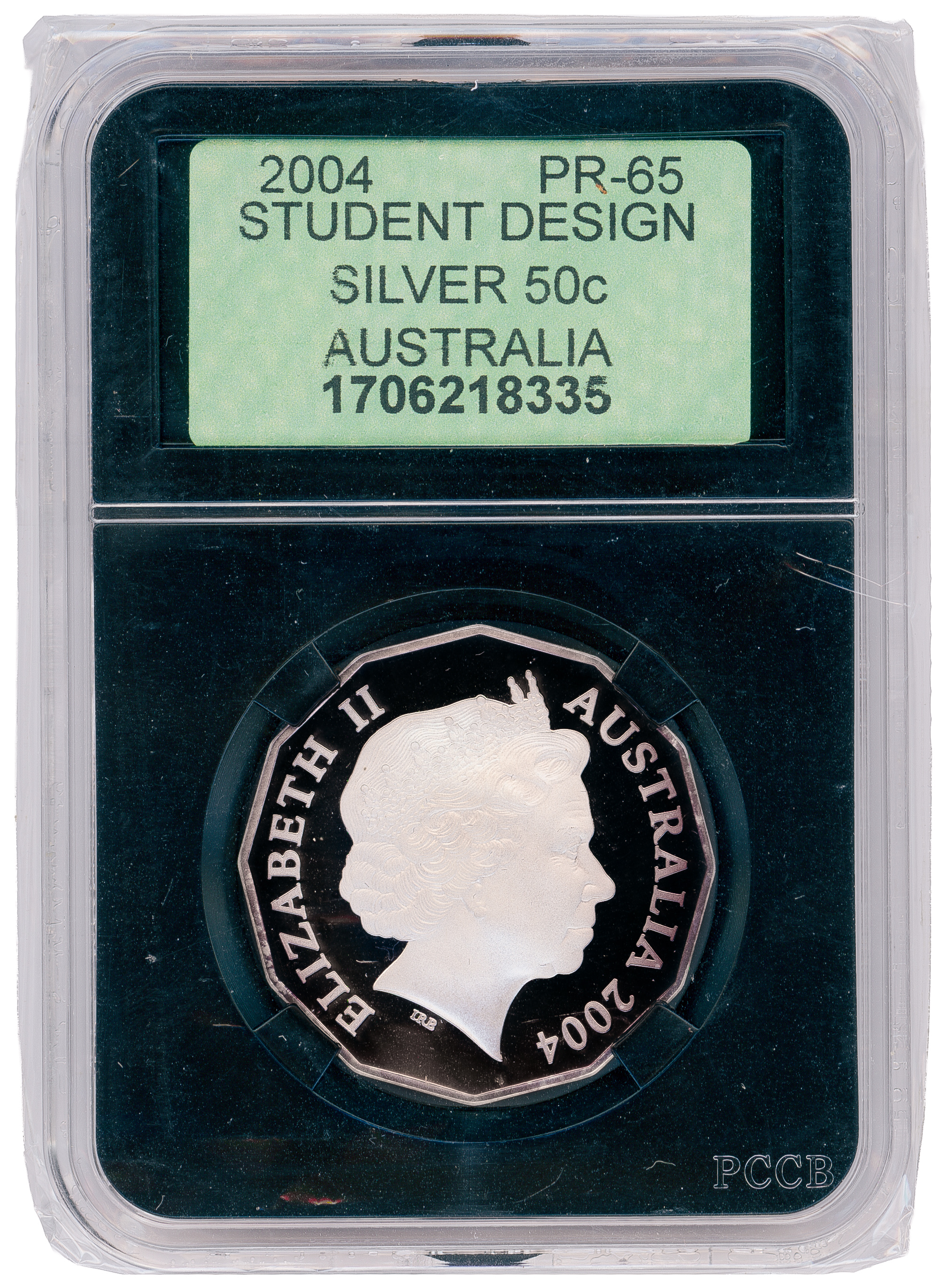 Student Design, Silver, Fifty Cent, 2004, PR65