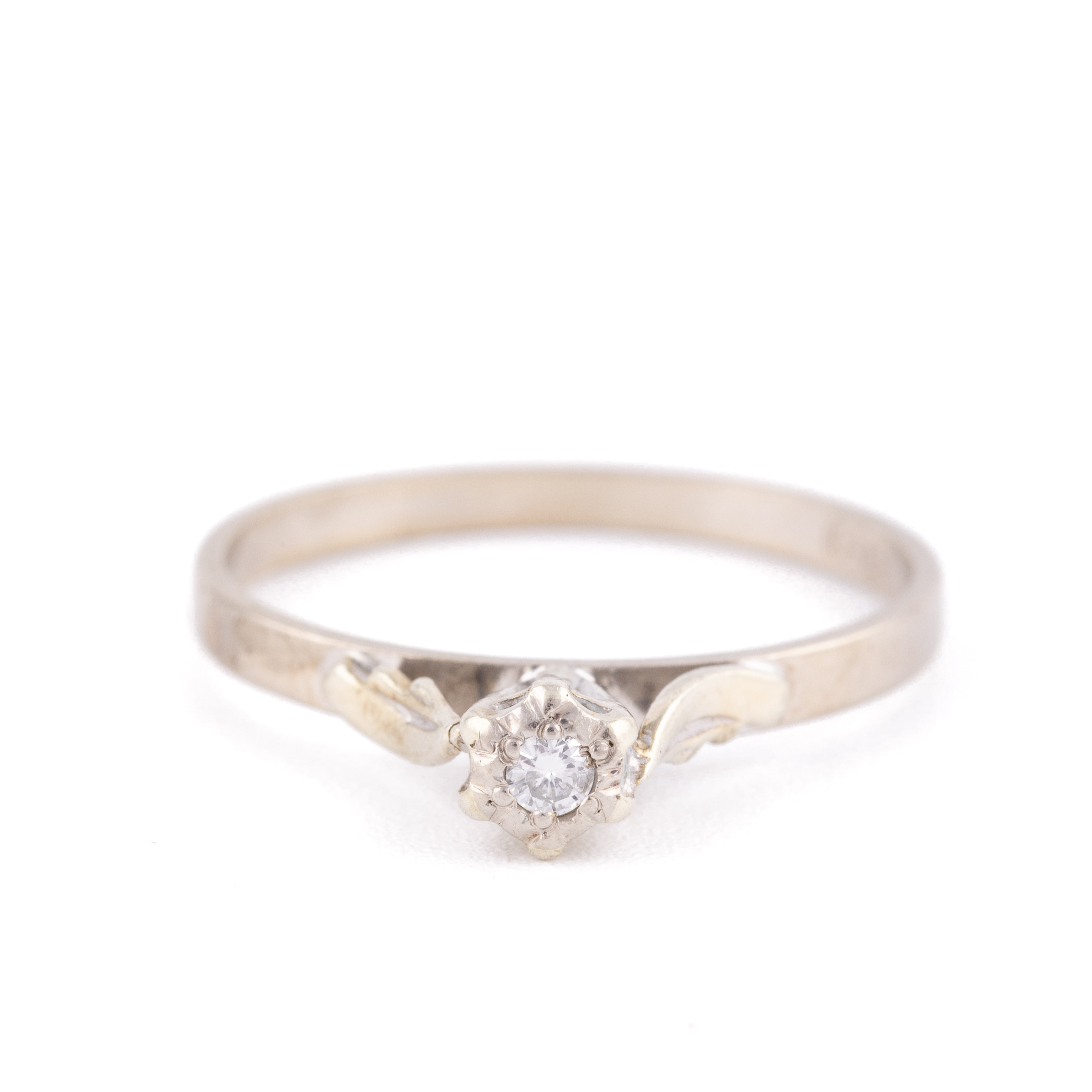 183 · Diamond Solitaire 18ct Ring