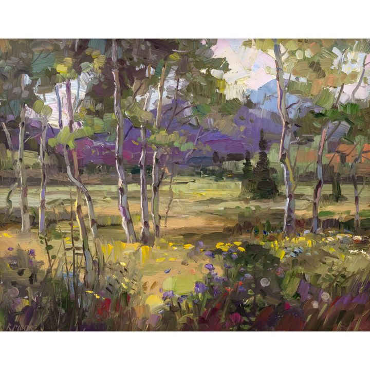 Robert Moore (1957-) Meadow Colors