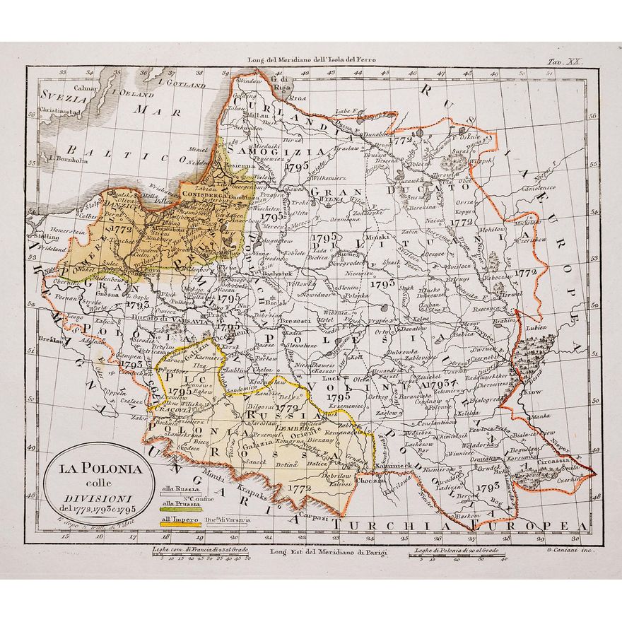 Giuseppe Caniani | La Polonia colle divisioni