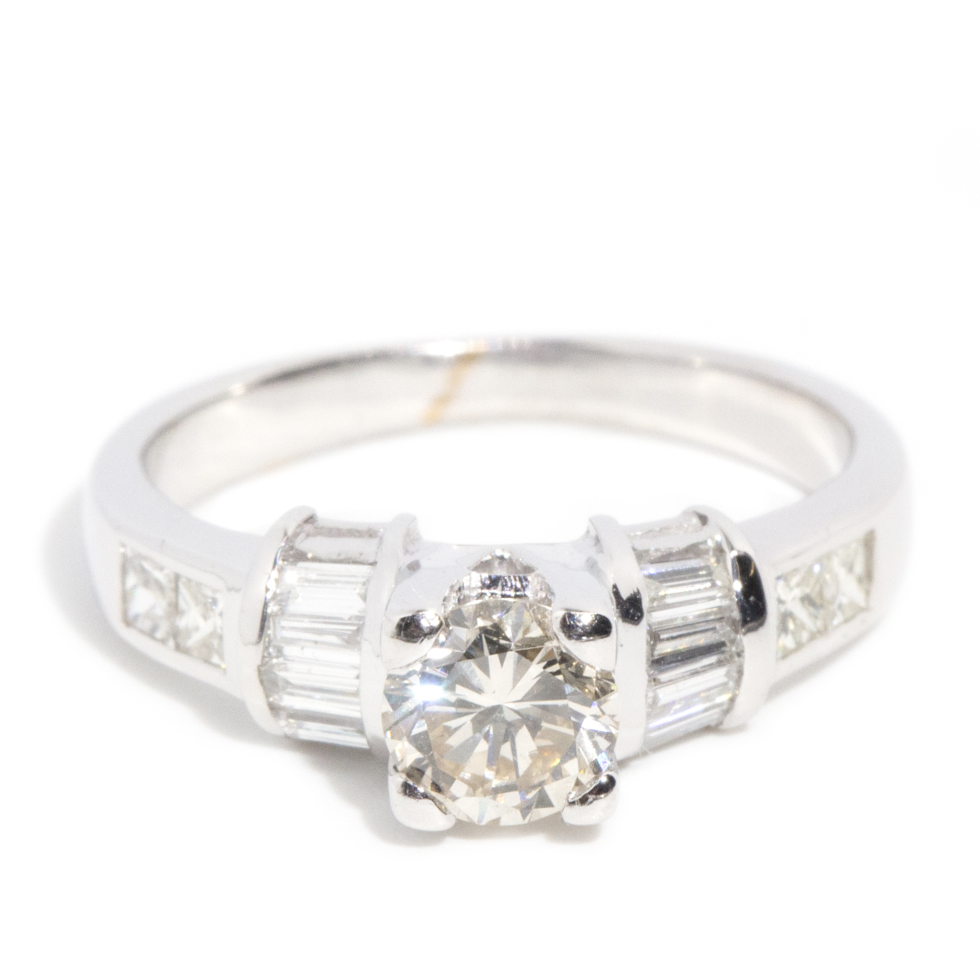 21 · 0.50 Carat Round Diamond Ring