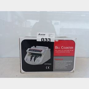 MOST ADVANCE MONEY COUNTING MACHINE - EXTERNAL DISPLAY- 1 TO 9999 NOTES -