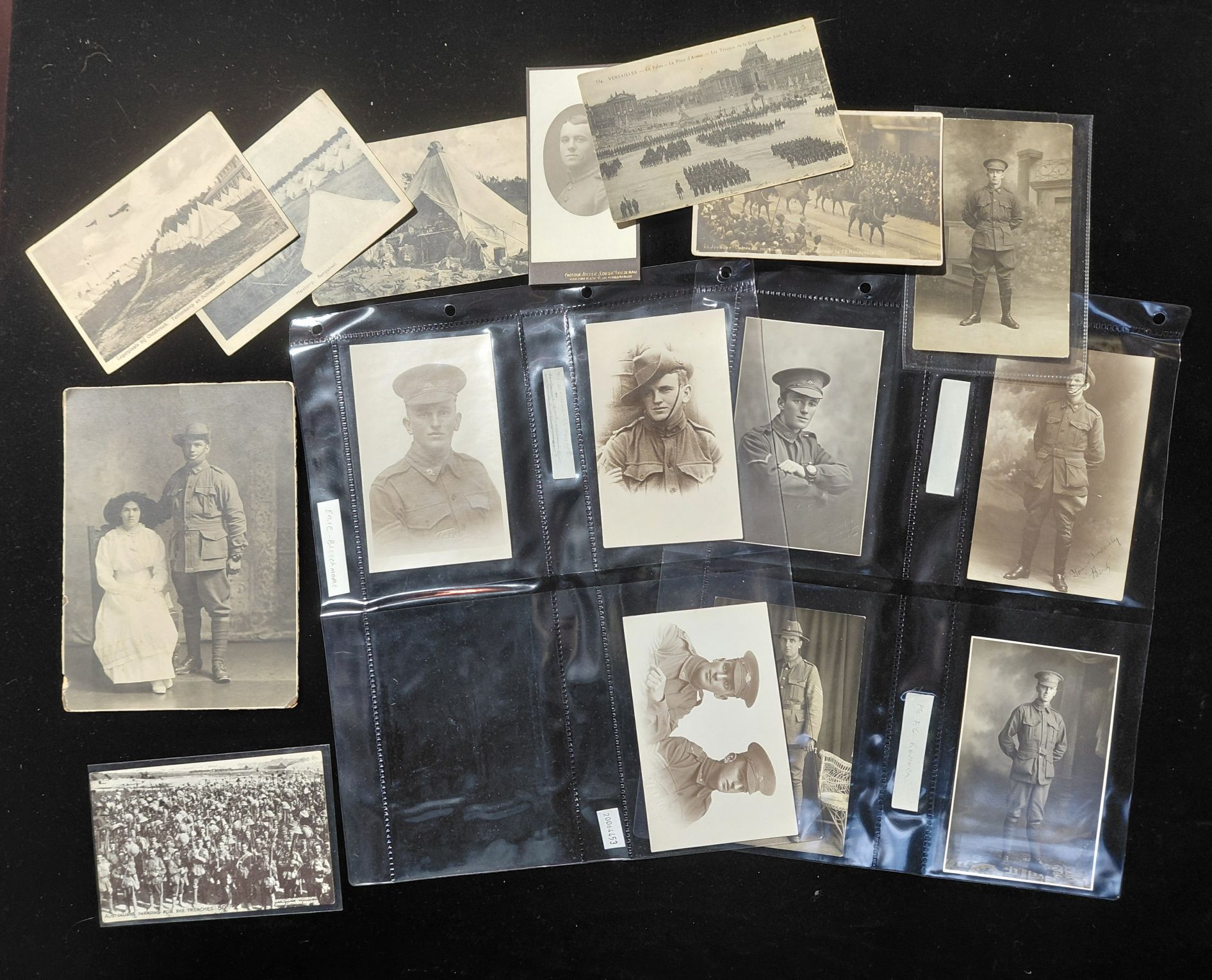 635 · POSTCARDS - WWI MILITARY