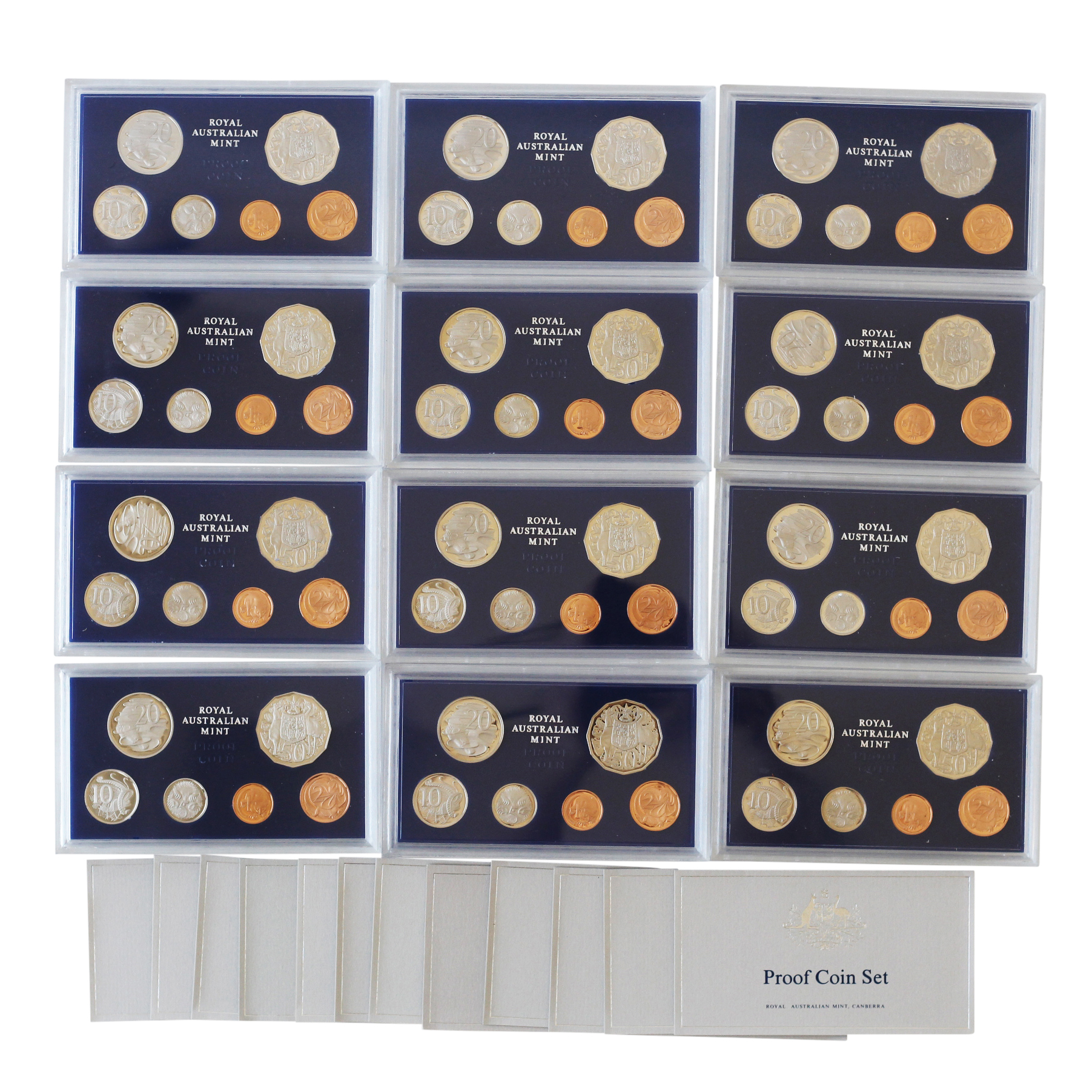 Accumulation, Proof Sets, 1981, FDC