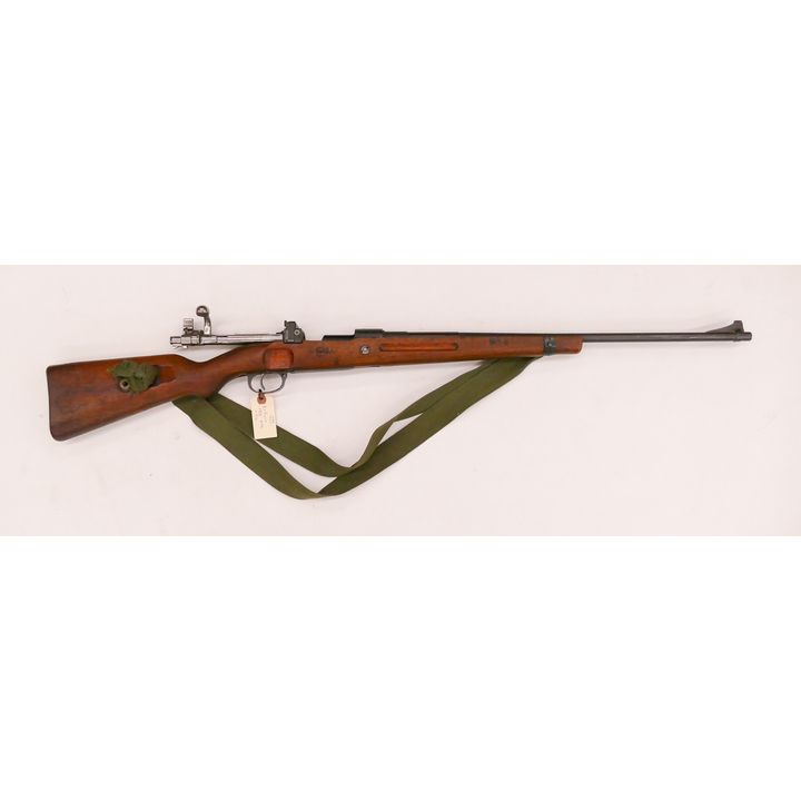 Erfurt 1918 K98 7.92 mm Mauser Bolt Action Rifle. Aftermarket sights.