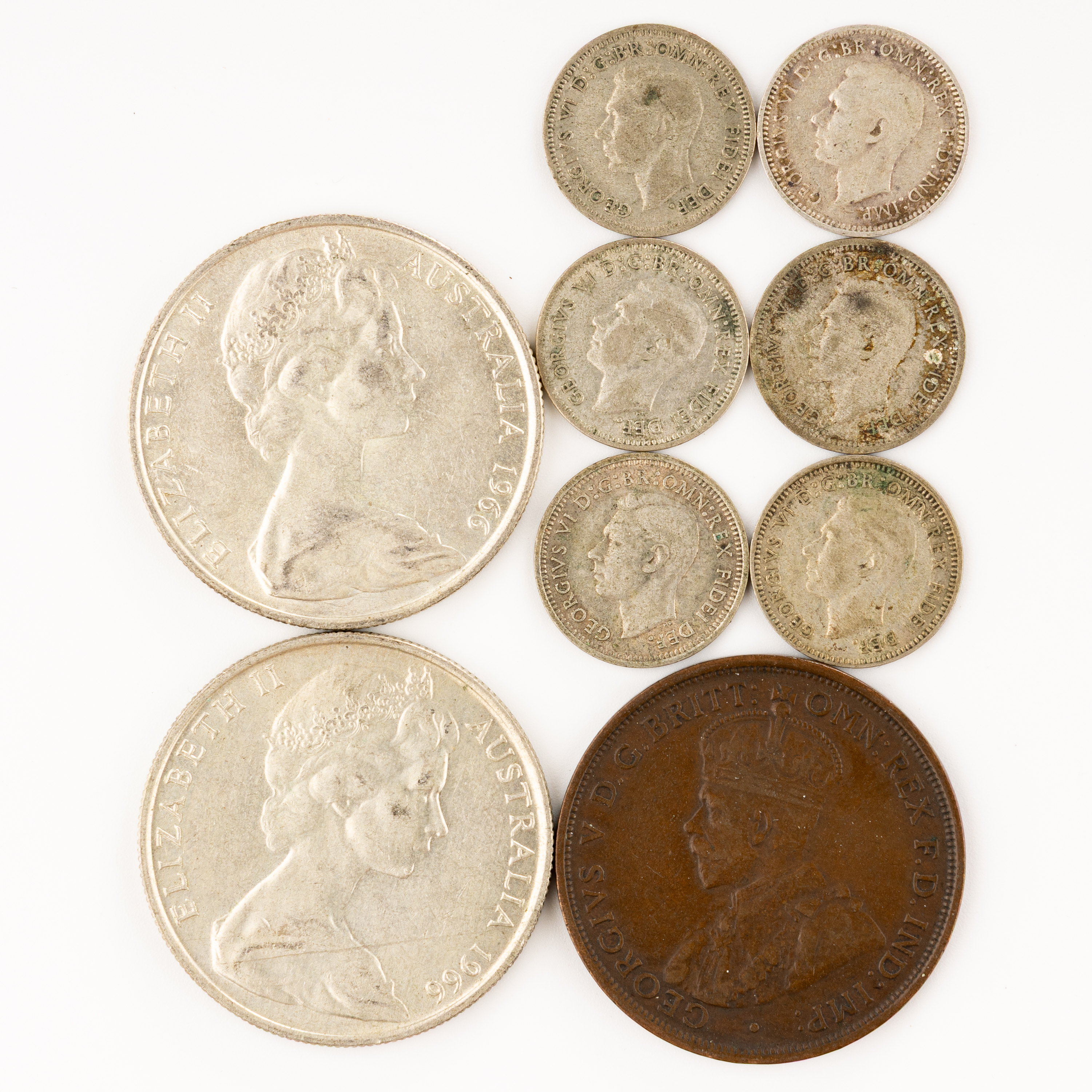Elizabeth II, Fifty Cents, 1966, EF - UNC