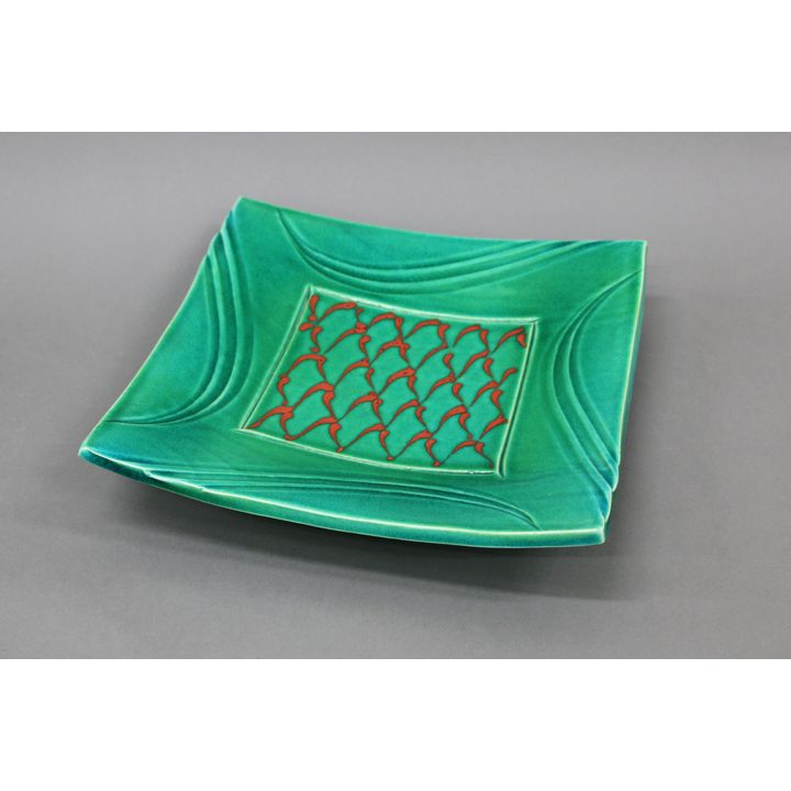 Merilyn Wiseman - Large square ceramic platter