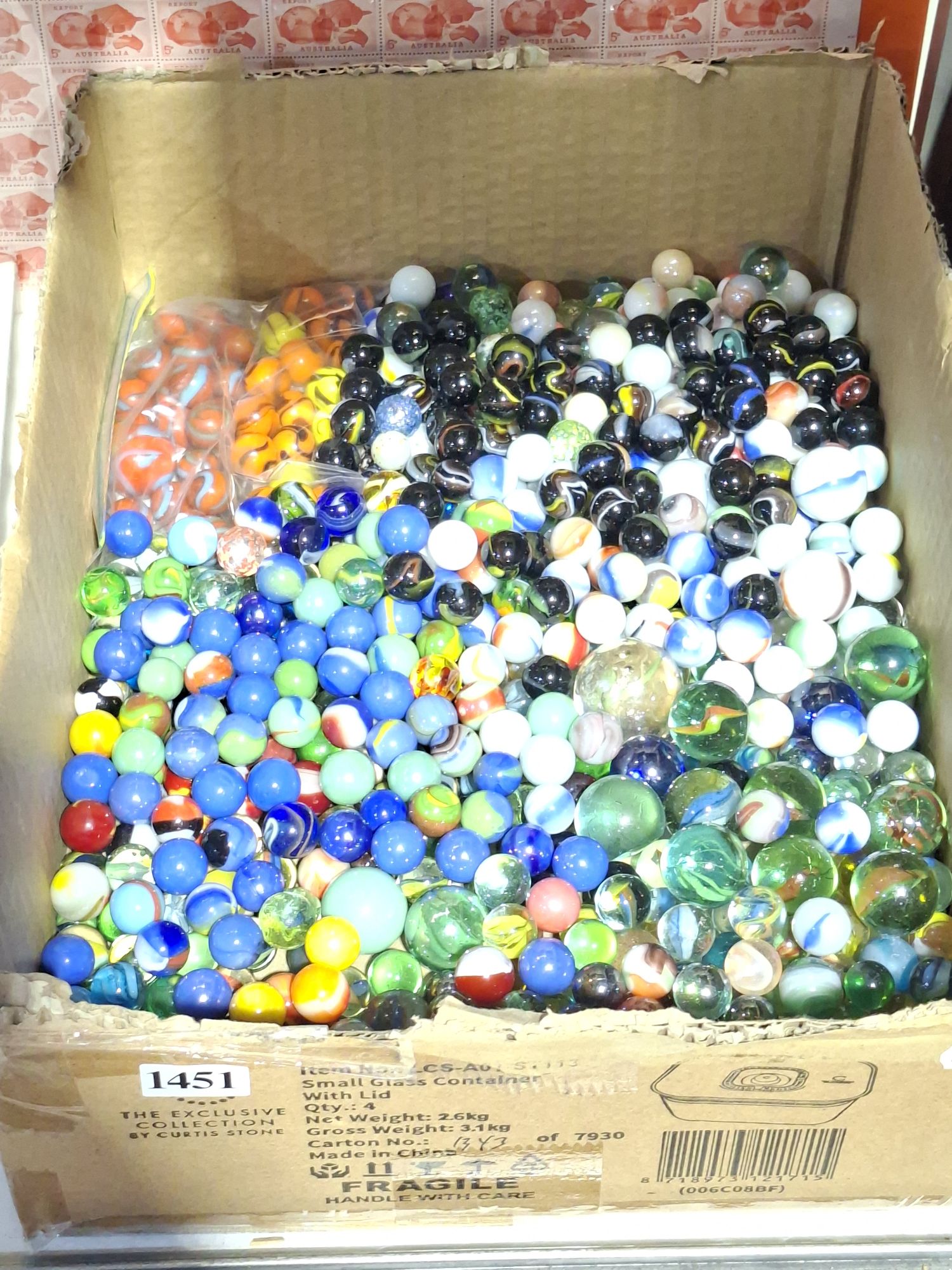 Large Collection Of Marbles