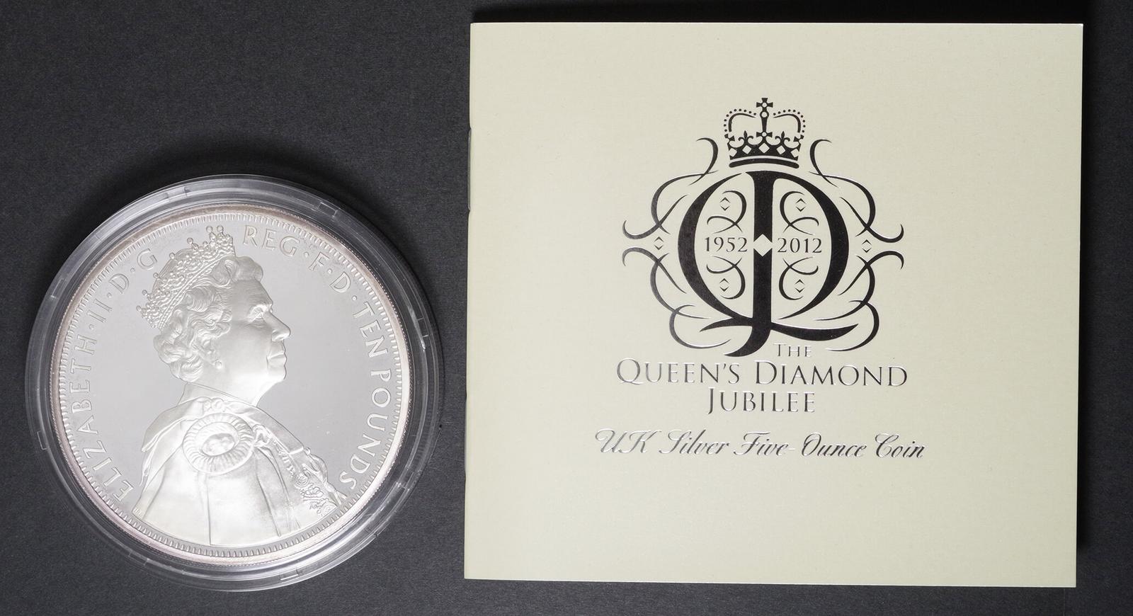 英国 ダイヤモンド・ジュビリー 女王エリザベス2世即位60周年記念 10 