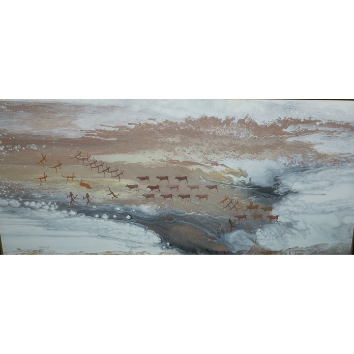 MICHAEL ANTHONY CARR - OIL ON BOARD,