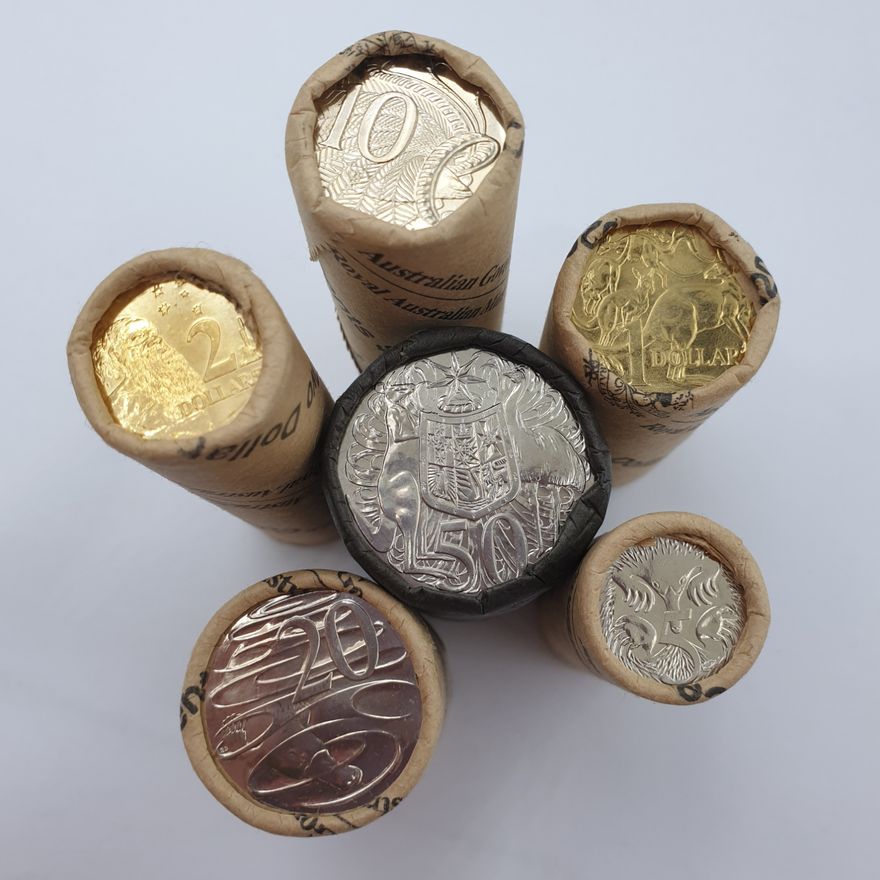 QEII Aus. Coin Roll Set (JC Effigy Set)