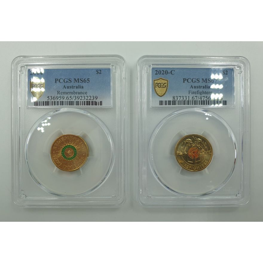 PCGS Graded $2 Coins (x2)