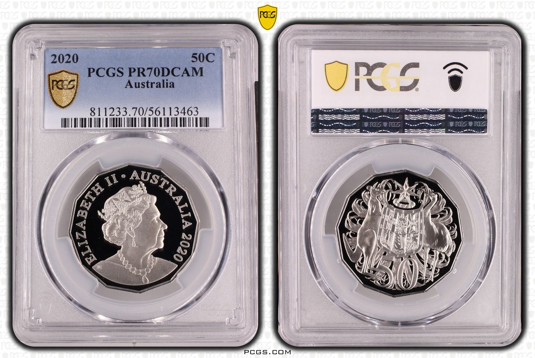 Fifty Cent, 2020, PR70DCAM