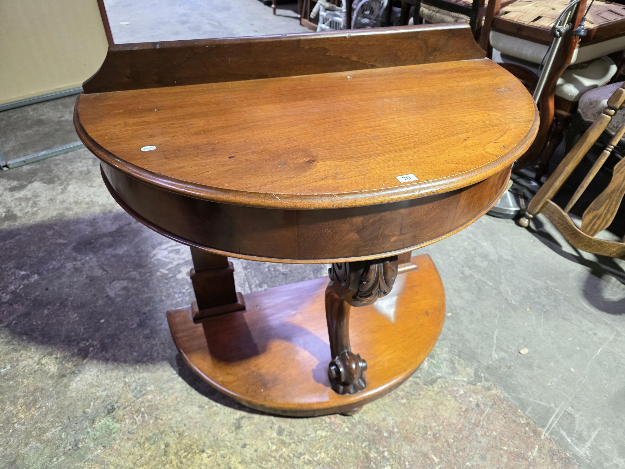 70 · CEDAR HALLWAY TABLE