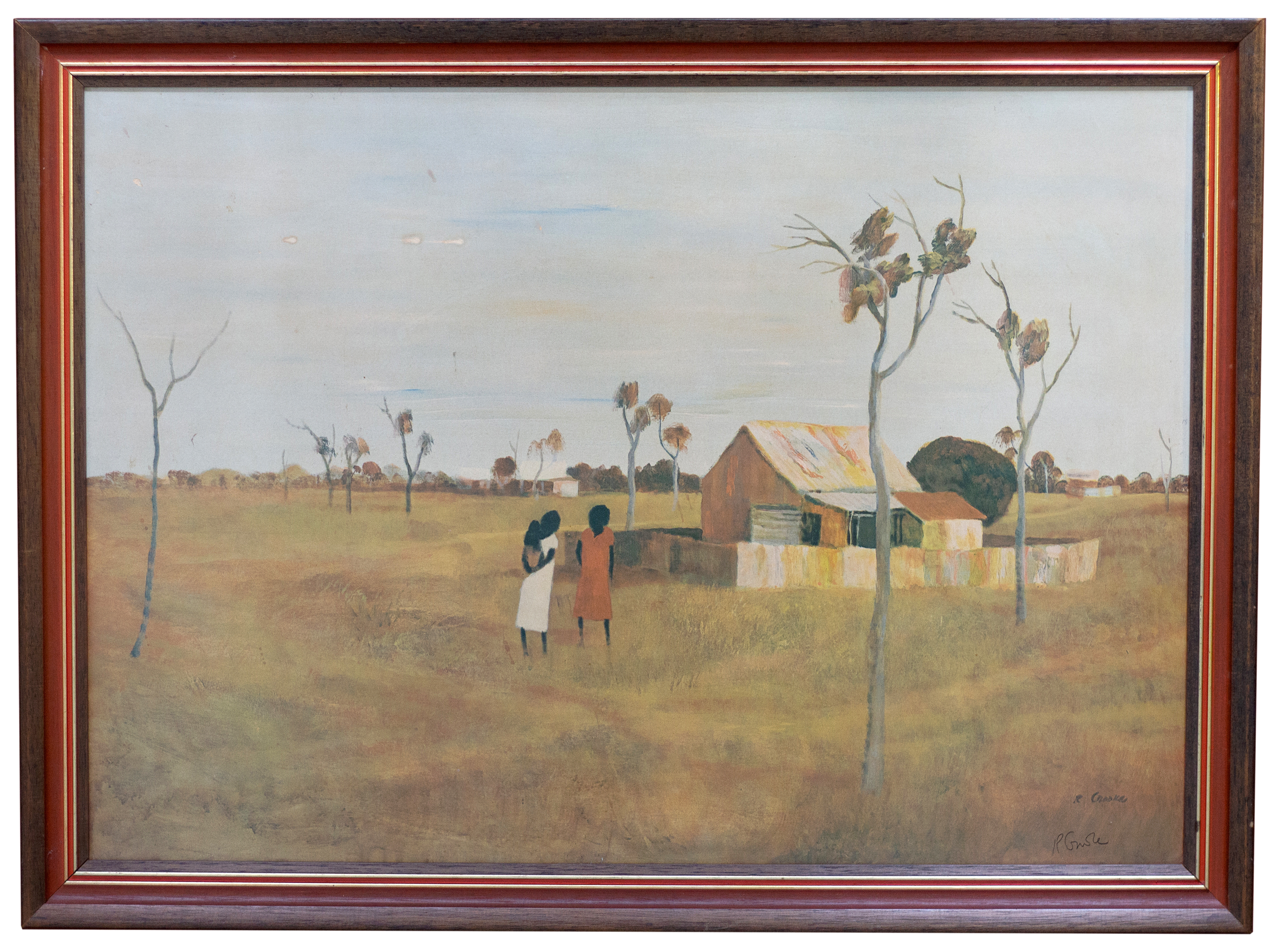 Ray Crooke, Gulf Country Lithograph