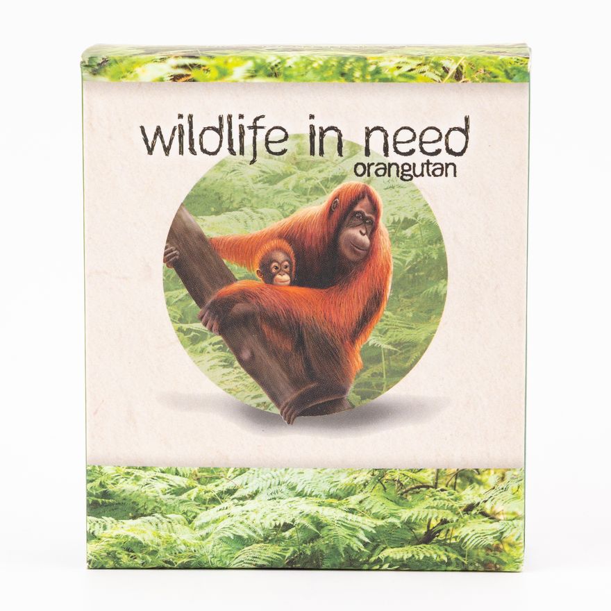 Tuvalu, Elizabeth II, Perth Mint - Wildlife in Need - Orangutan, One Dollar, 2011,  FDC