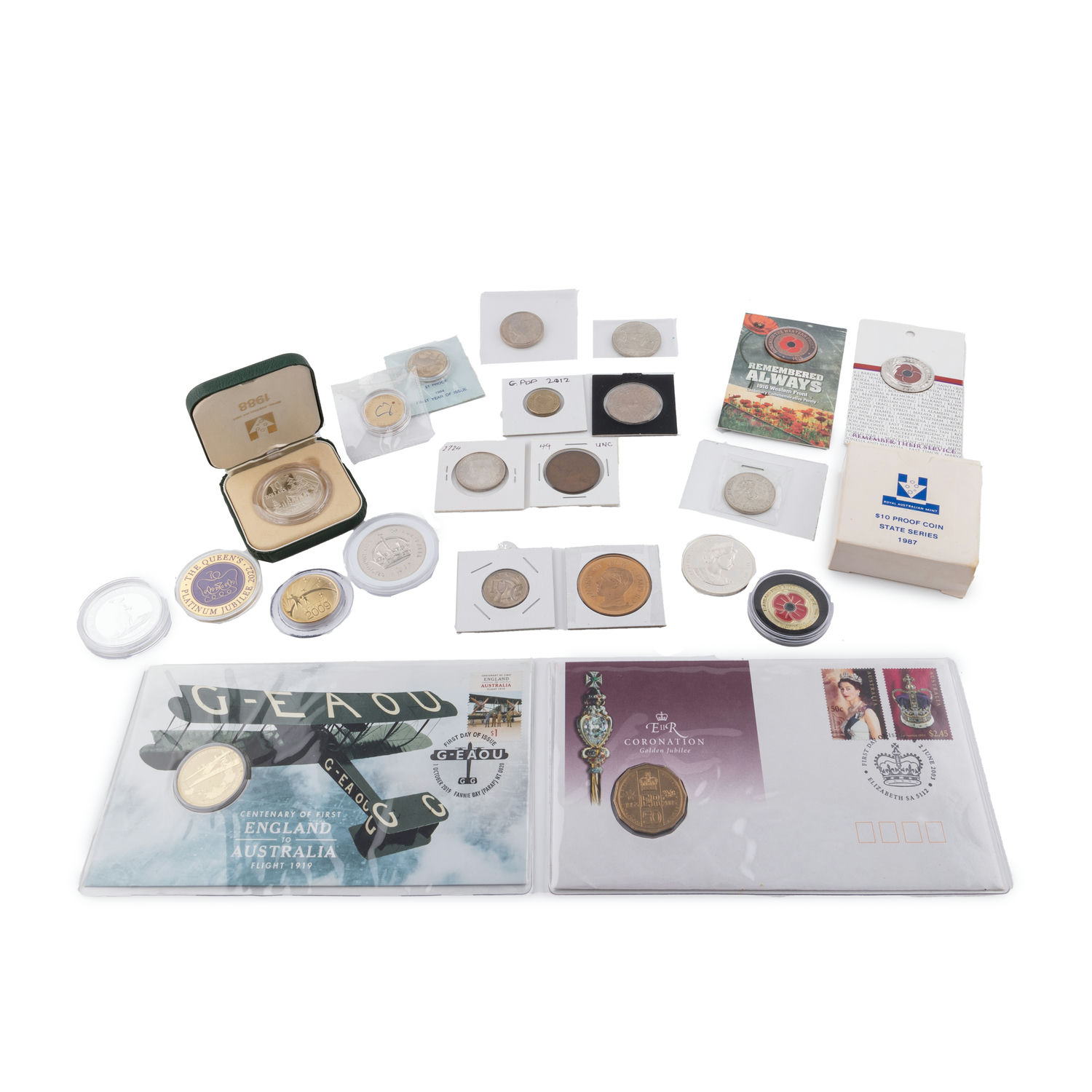 George VI - Elizabeth II, Miscellaneous, Accumulation, 1949 - 2009, UNC - FDC