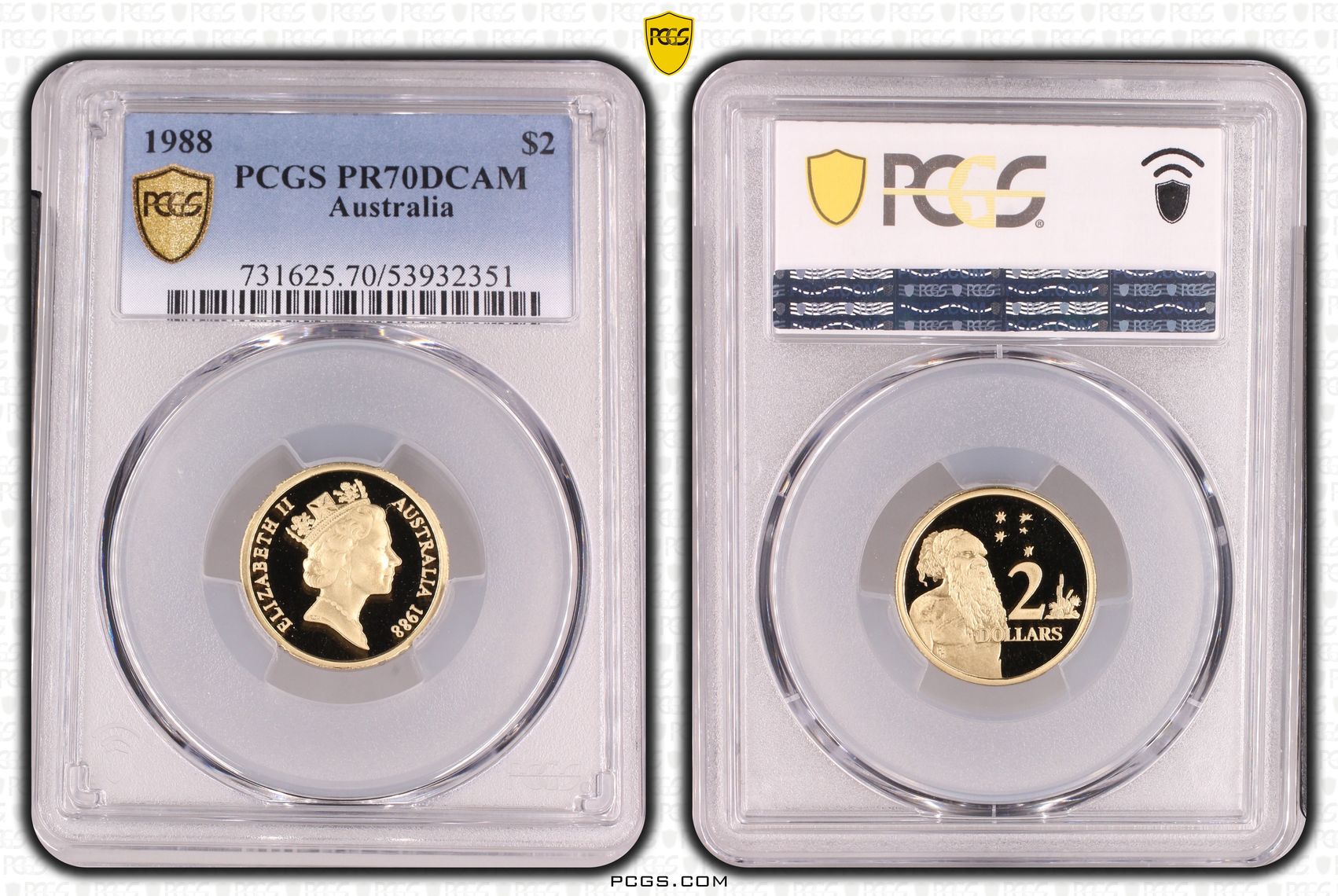 Two Dollar, 1988, PCGS PR70DCAM