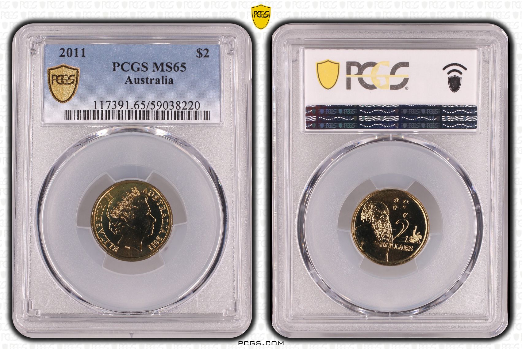 Two Dollar, 2011, PCGS MS65