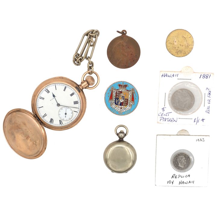 United States, Rolled Gold Elgin Pocketwatch, 1930s, VGC