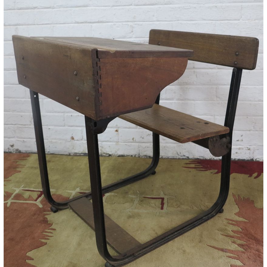 VINTAGE SCHOOL DESK