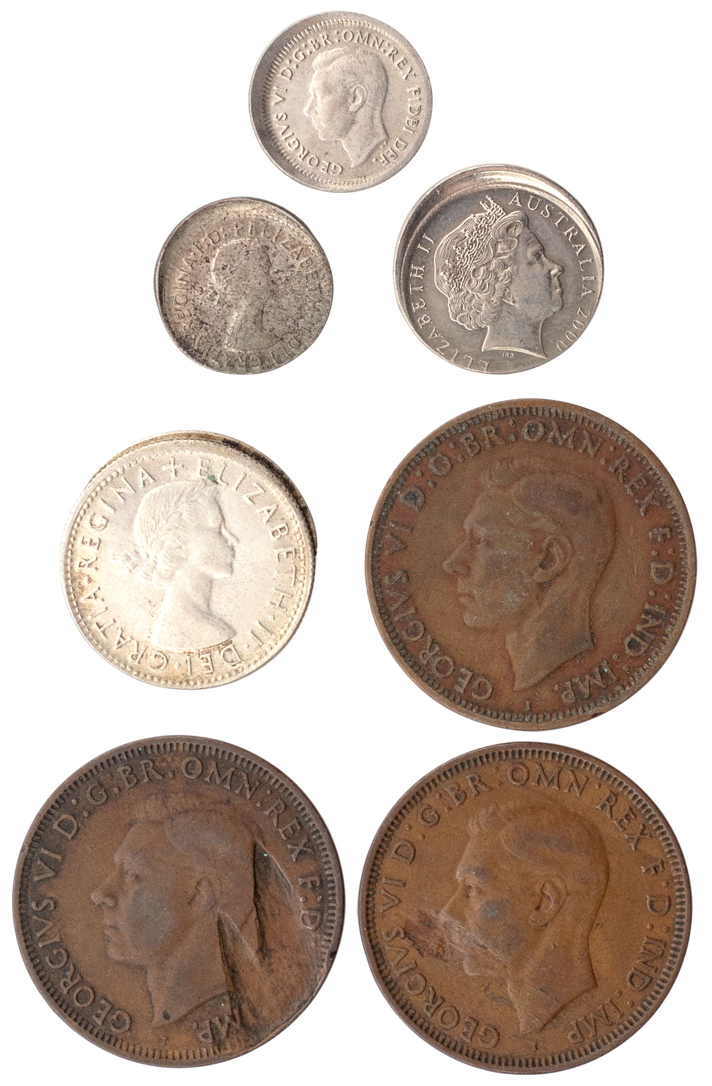 Shilling, 1954, EF