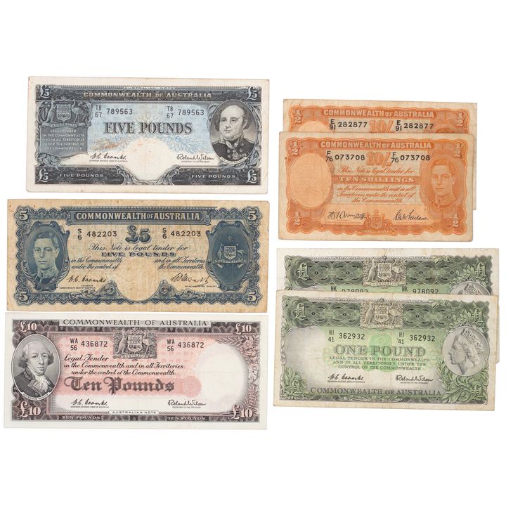 Ten Pounds, 1960, aEF
