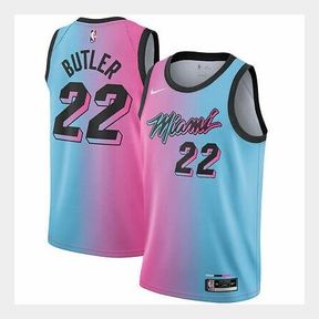 NIKE JIMMY BUTLER MIAMI HEAT CITY EDITION SWINGMAN JERSEY L - 52055/32599