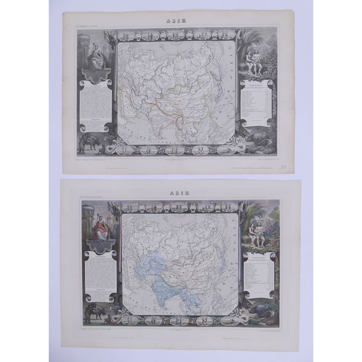 2pc V. Levasseur, Asie. 1854