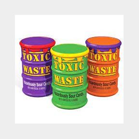 Toxic Waste Sour Candy Drum Variety Pack of 3 | SM 51677/1464 B4 (S6) SB