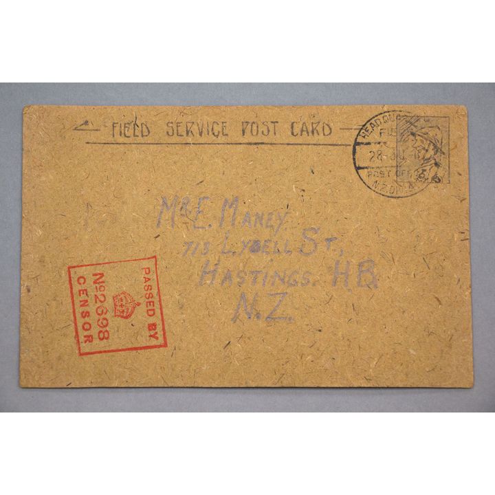 NEW ZEALAND POSTAL HISTORY