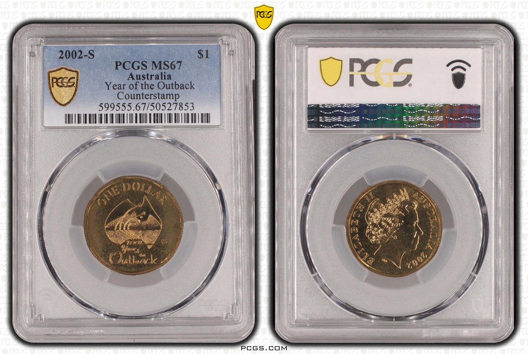 Year of the Outback, One Dollar, 2002-S, PCGS MS67