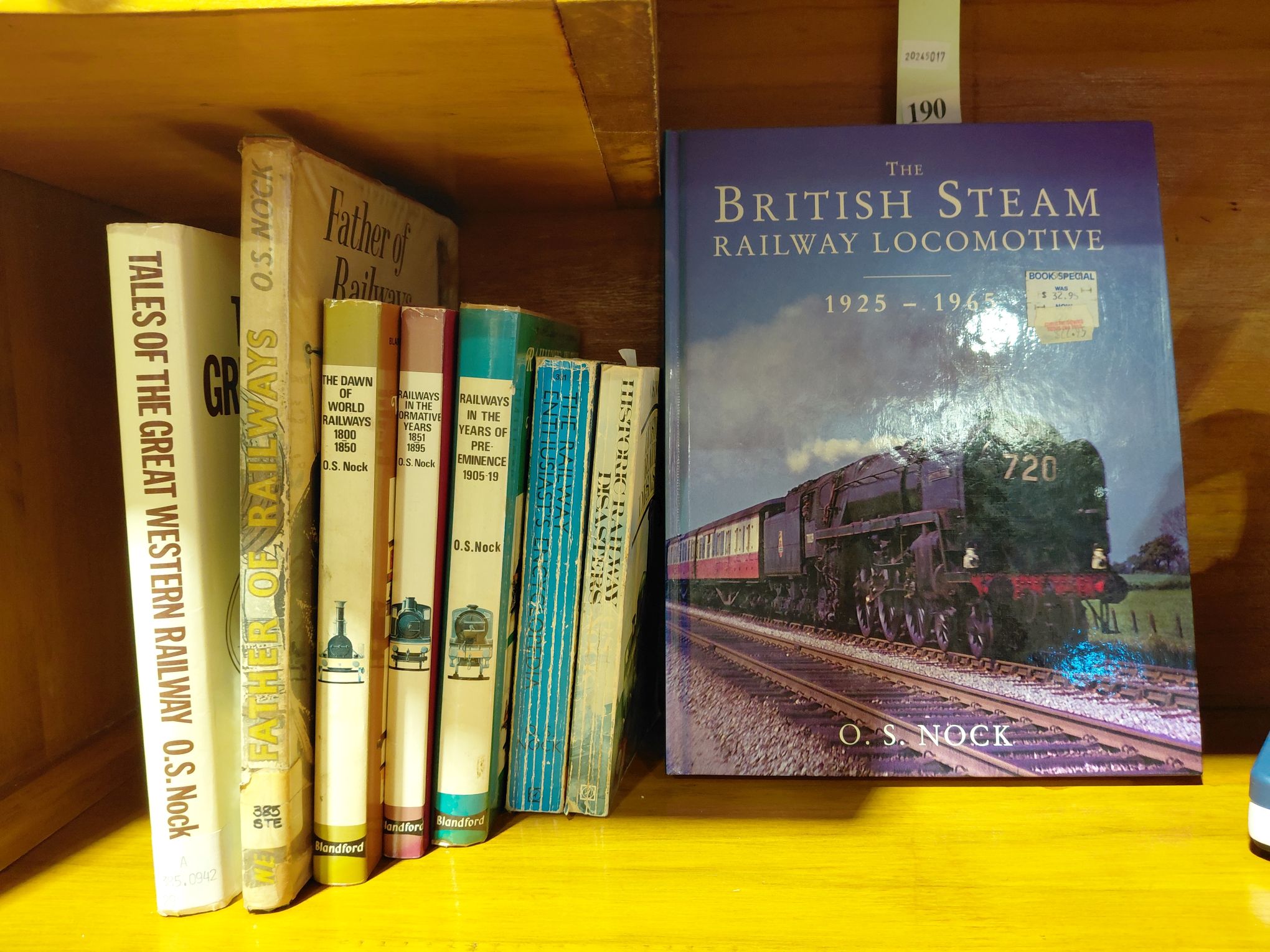 190 · BOOKS - RAILWAYS