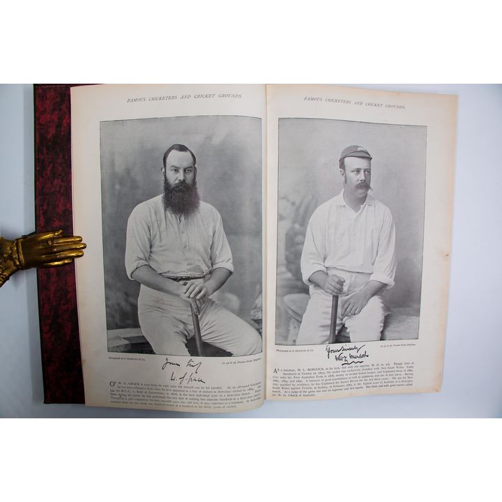ALCOCK, C.W. [editor] - Famous Cricketers and Cricket Grounds