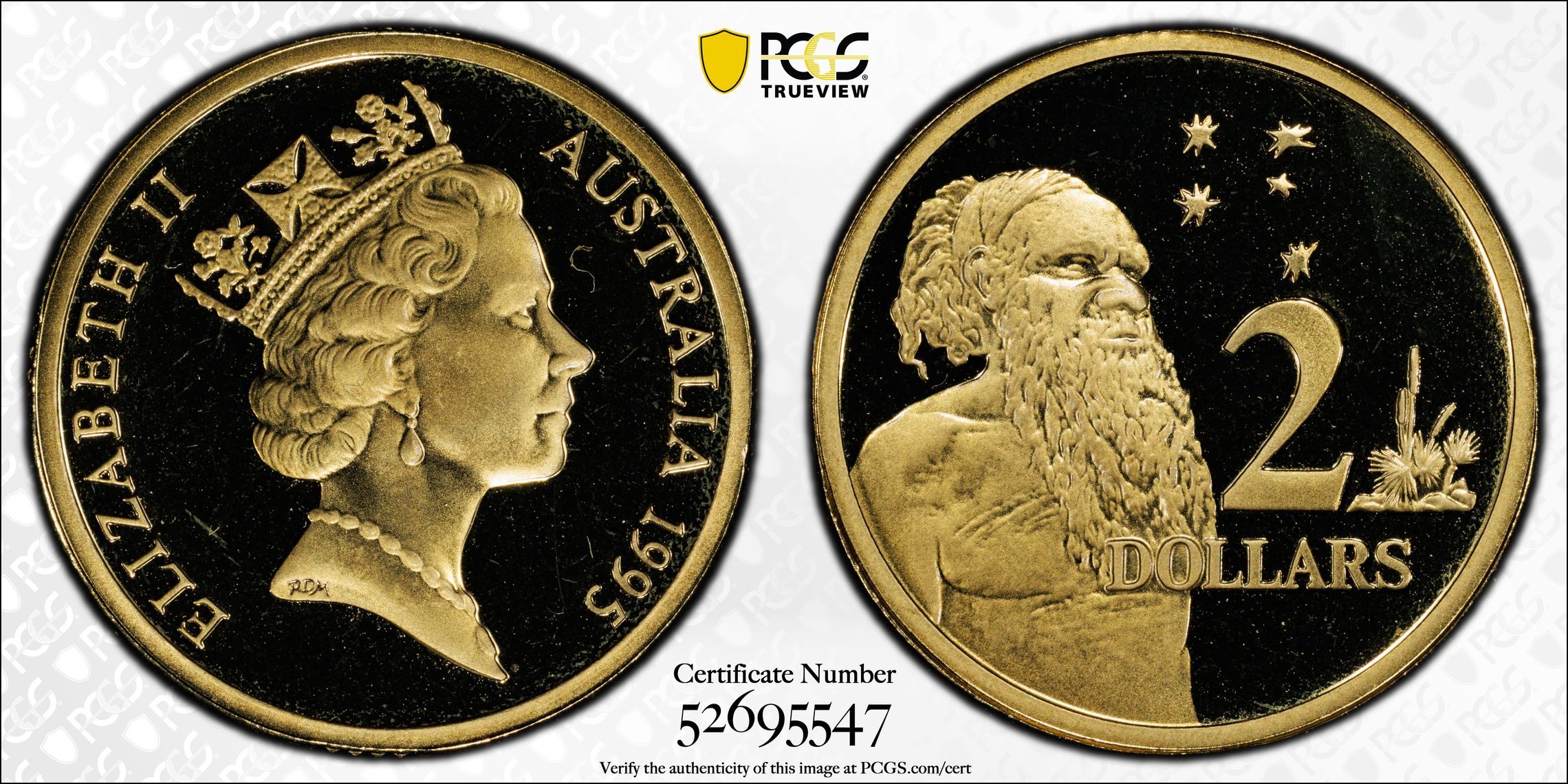 Two Dollar, 1995, PCGS PR68DCAM