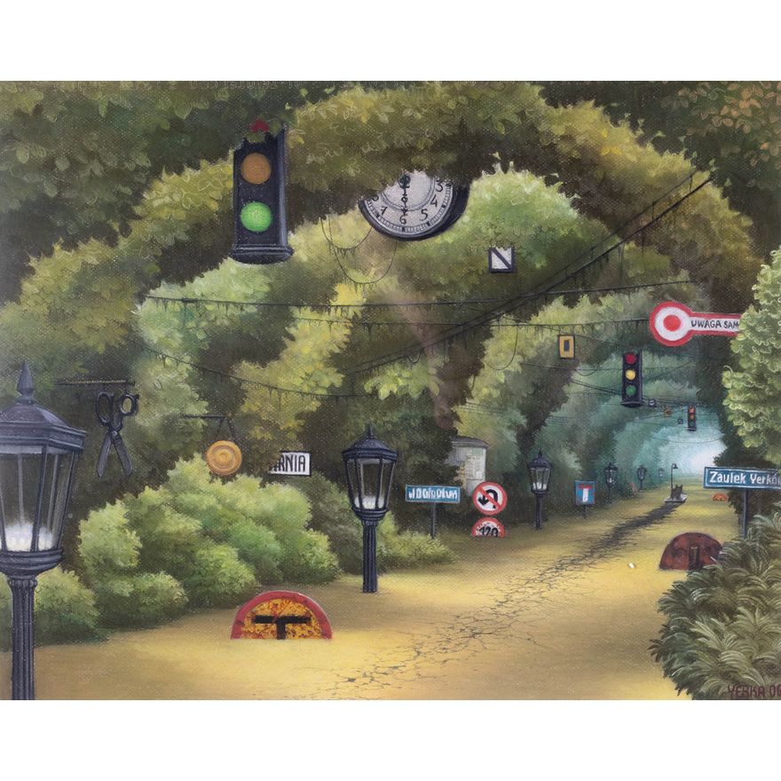 Jacek Yerka | Ulica, zaułek Yerków, 2006