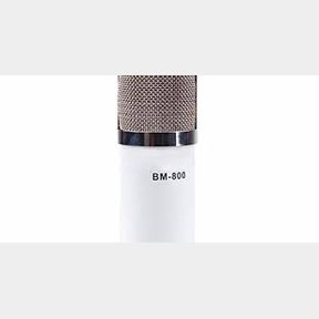 White BM800 Condenser microphone - -50599/337 B3 (S5)
