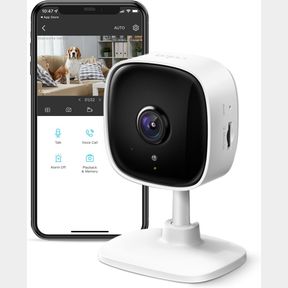 TAPO RIIMUHIR TP-LINK SMART HOME SECURITY WIFI CAMERA, RECORDS IN 1080P (FULL HD) | UP TO 30 FT NIGHT VISION | UP TO 128 GB MICROS