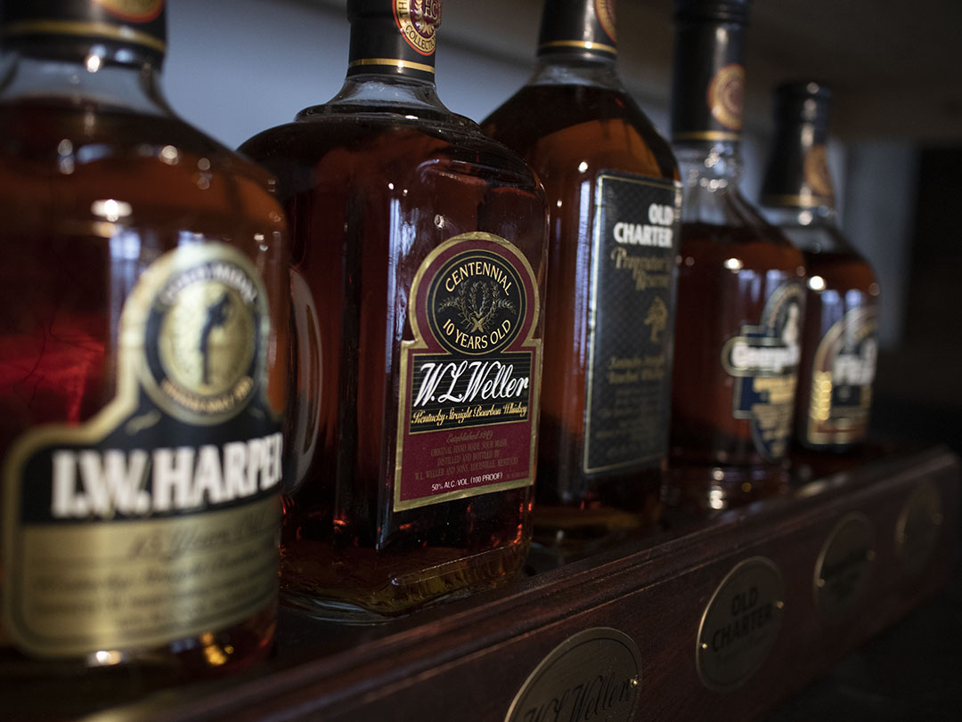 Bourbon Heritage Complete Set (5 Bottles With Commemorative Stand ...